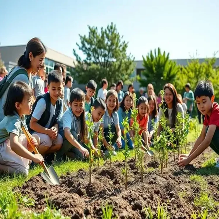 Green cover delhi native tree plantation