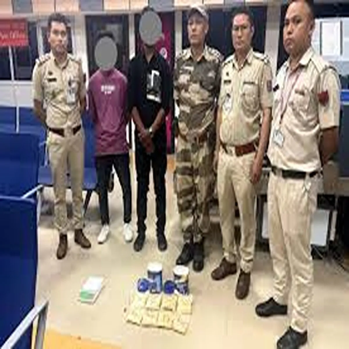 Heroin seizure cisf detects hidden narcotics