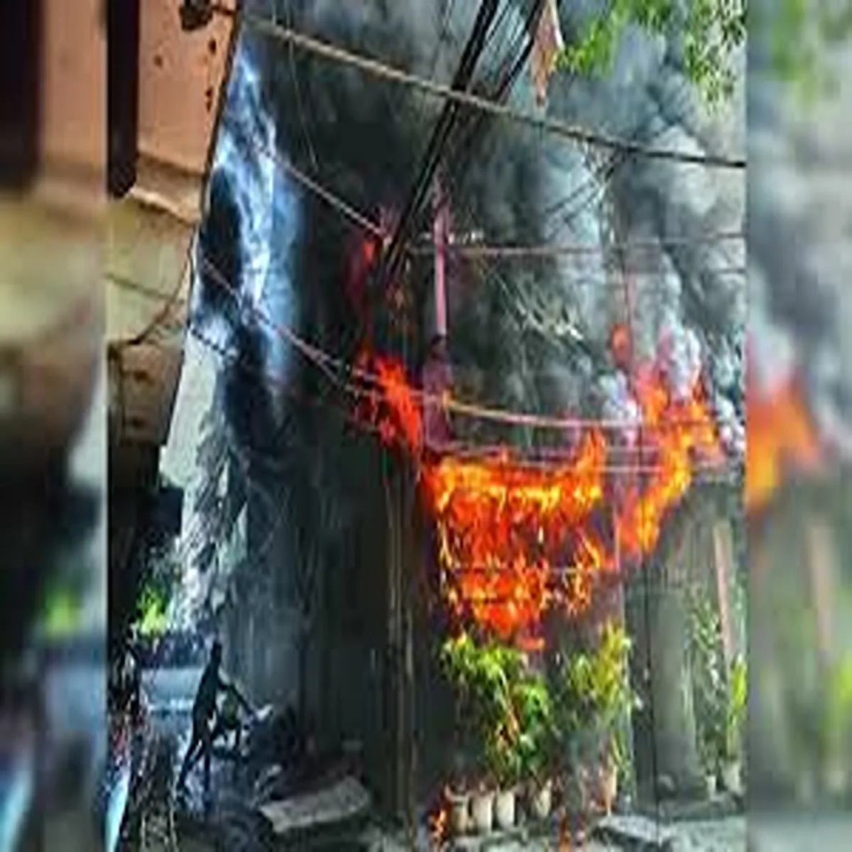 Hospitalfire icu blaze muzaffarpur hospital claims