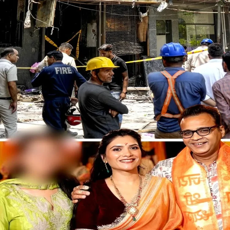 Hotel fire delhi family tragedy