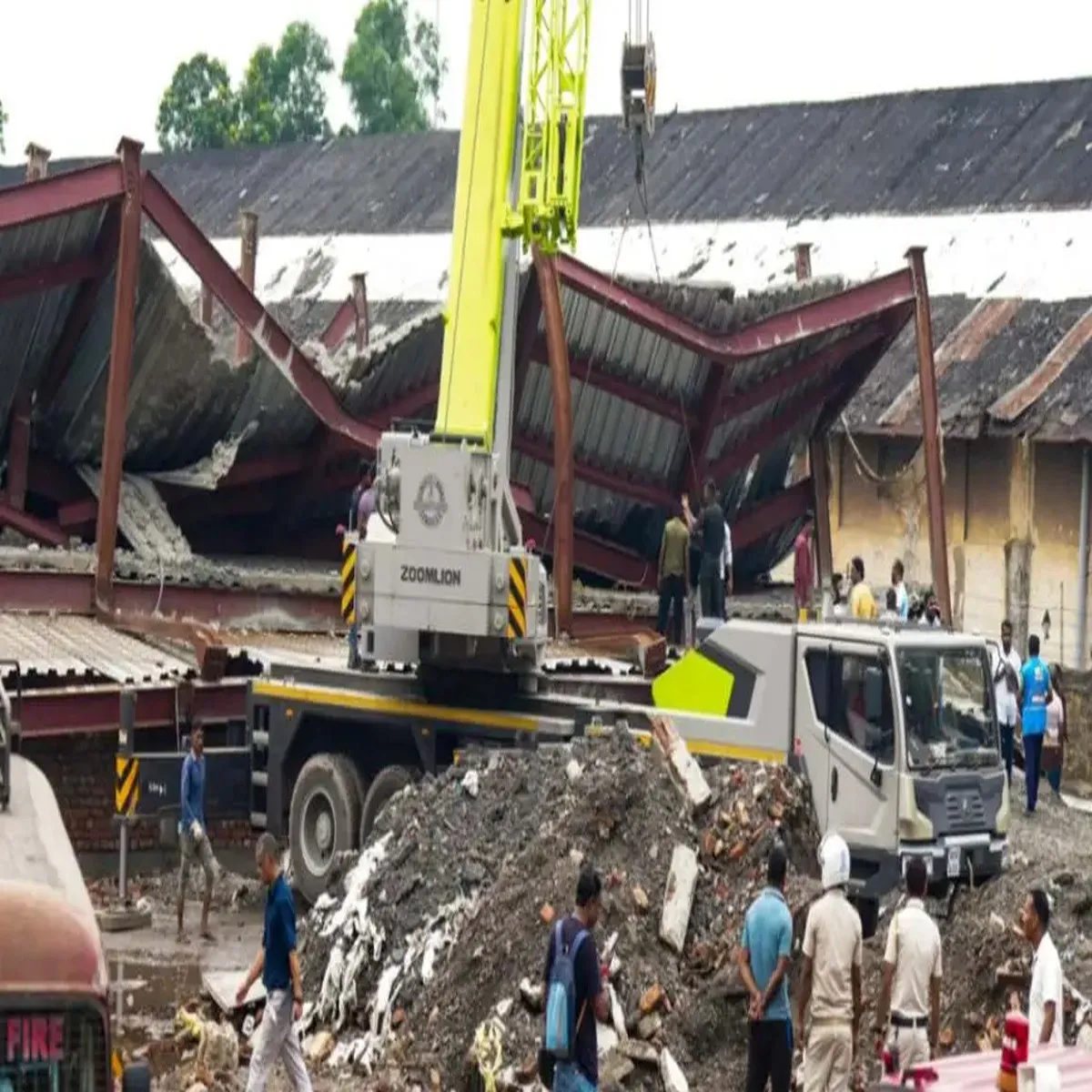 Housing safety construction collapse probe widens