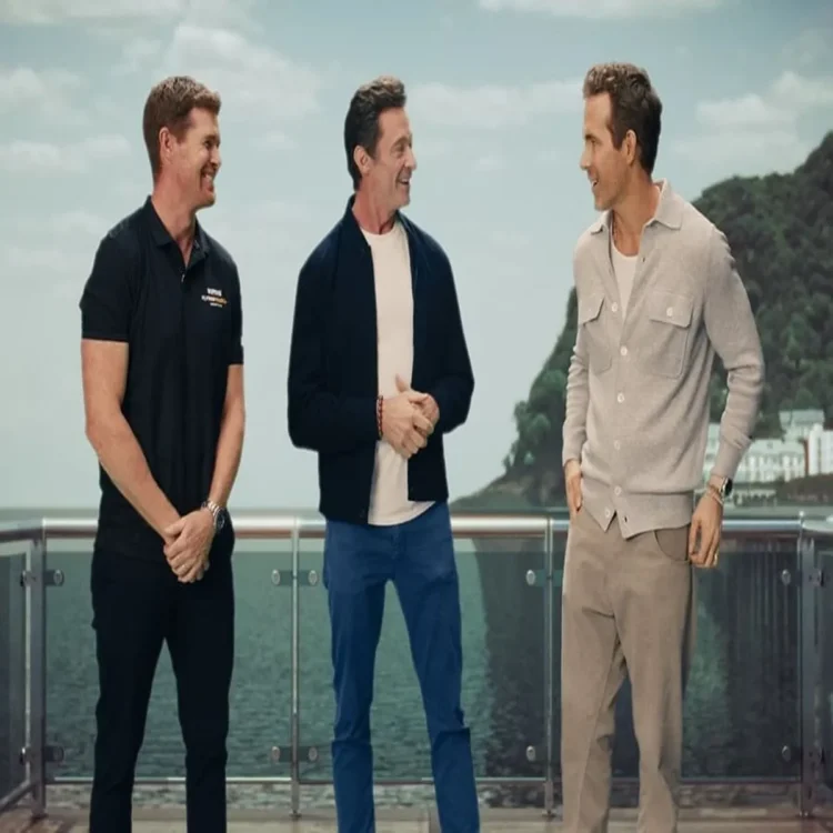 Hugh jackman ryan reynolds shoey tradition