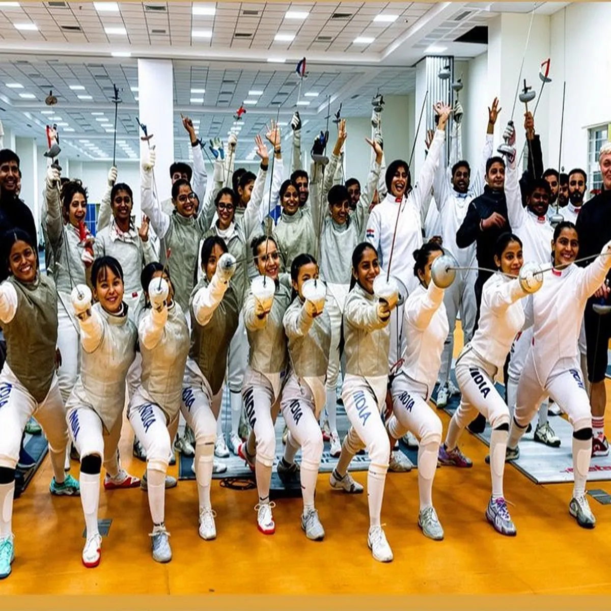 Seokeyword indian fencing team secures asian