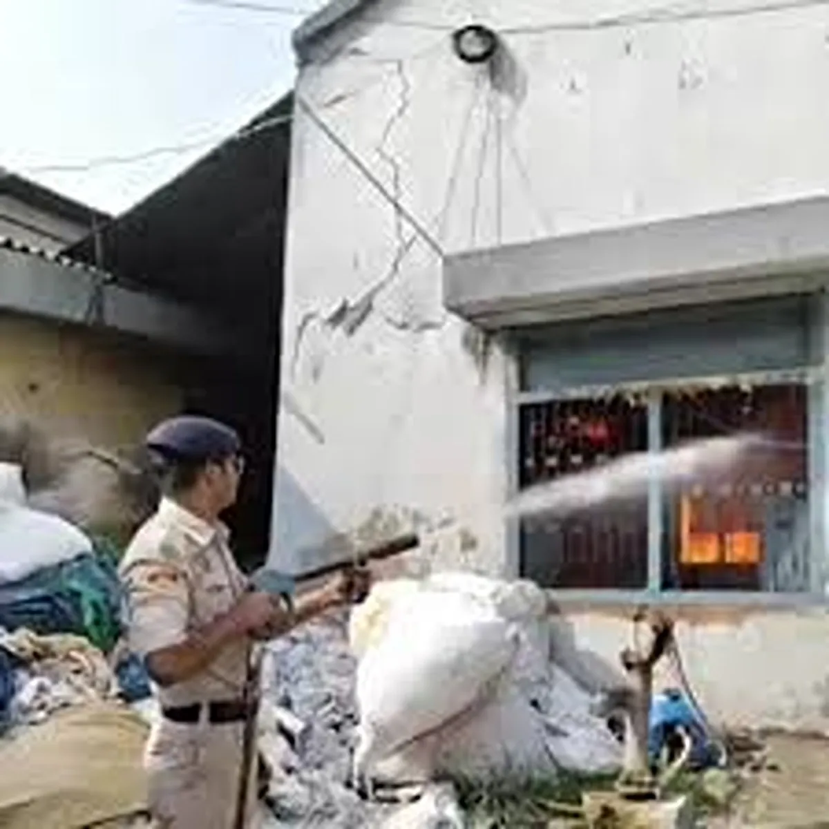Industrialfire massive blaze damages factory assets