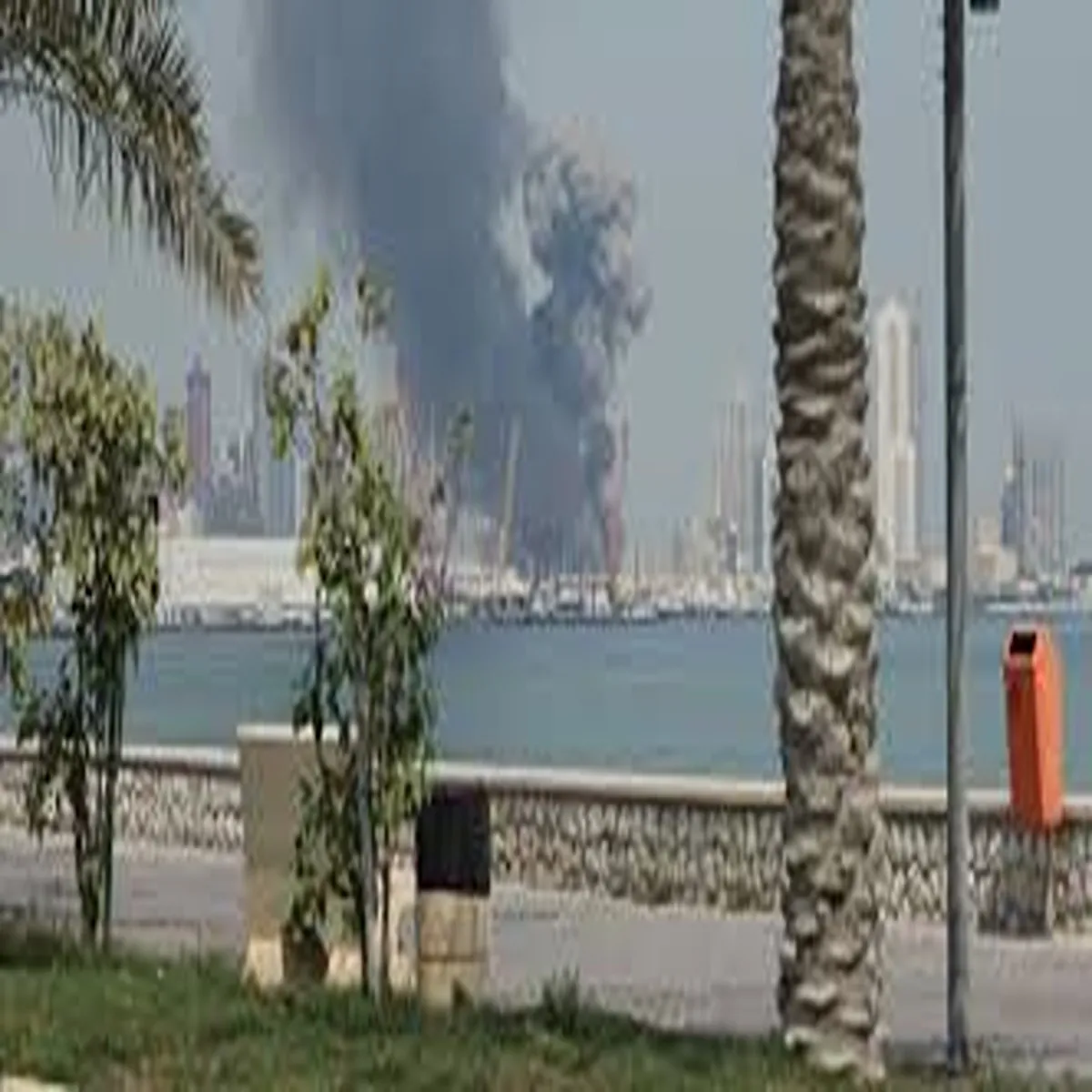 Conflict iran claims drone strike naval