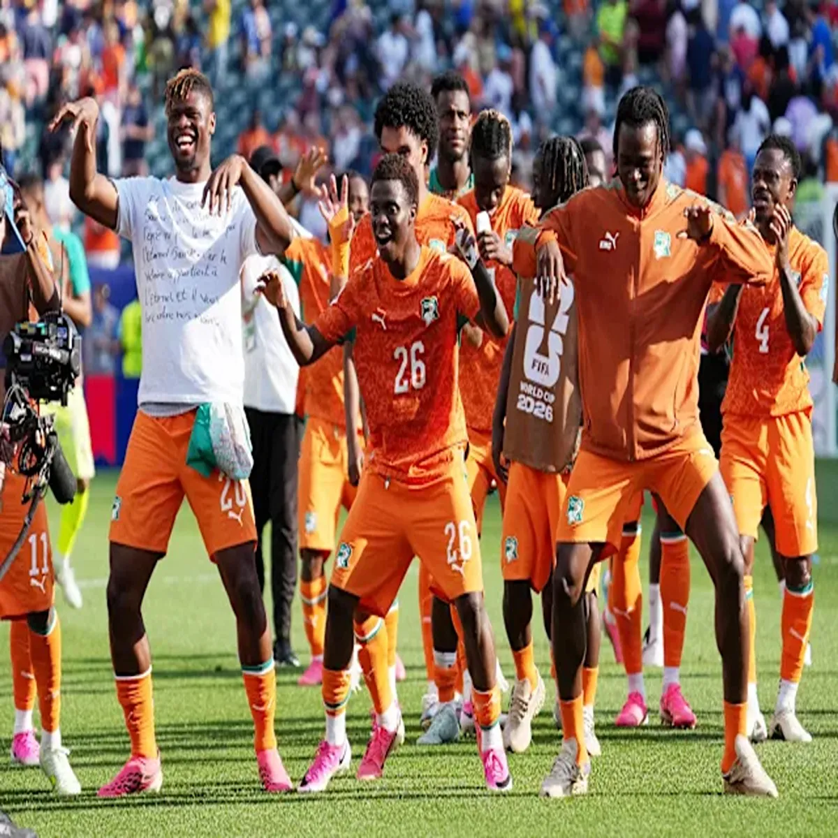 Football ivory coast creates history reaching