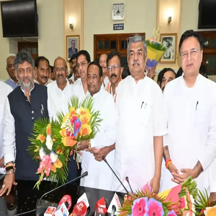 Karnataka politics congress council sweep