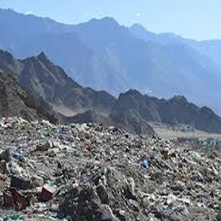 Ladakh plastic ban waste control