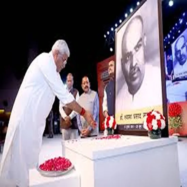 Madhya pradesh fortnight honours syama prasad mookerjee