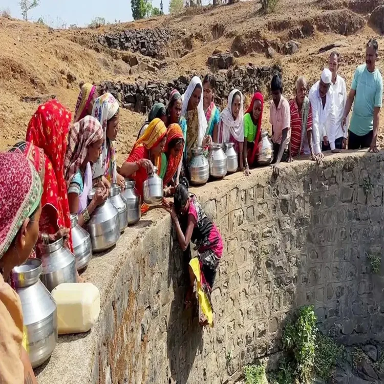Maharashtra water stress amid weak monsoon