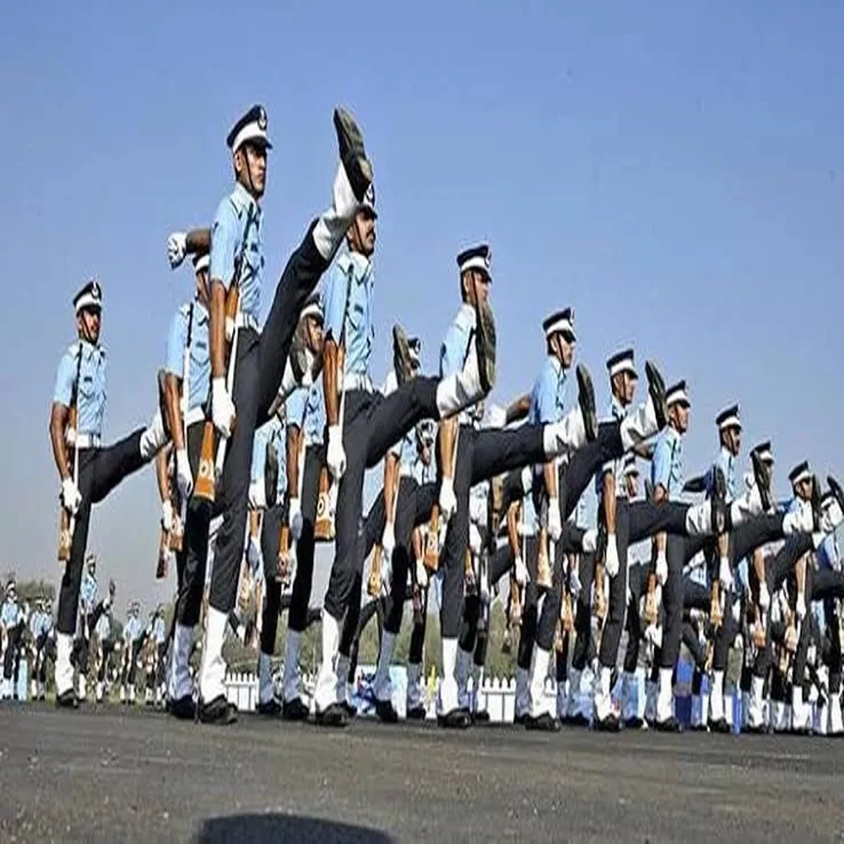 Militarytraining rajnath singh reviews air force