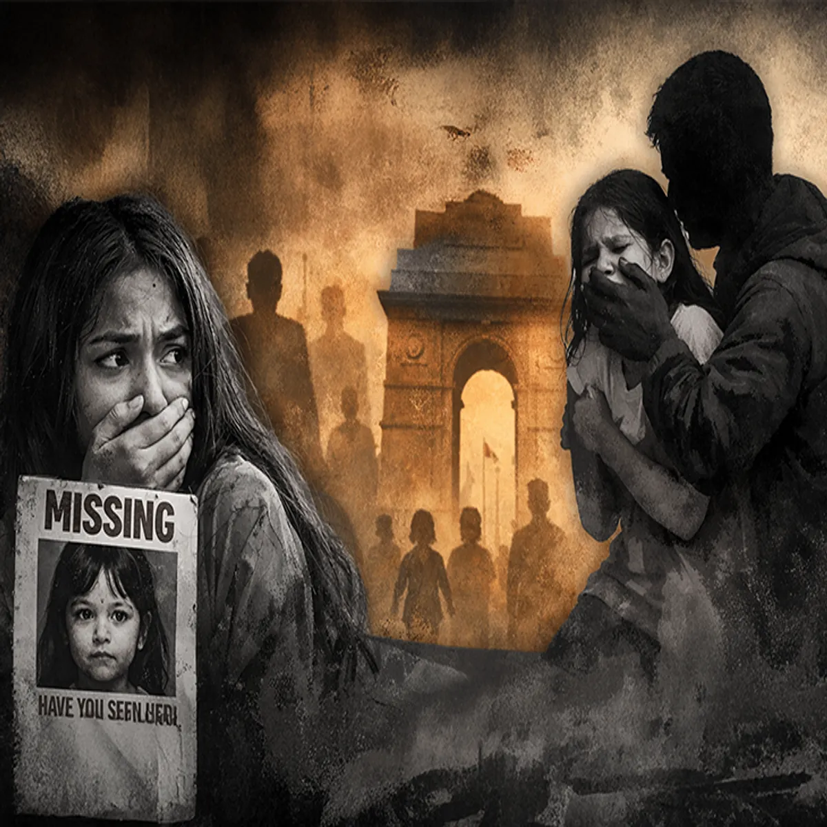 Missingchild delhi police locate toddler near