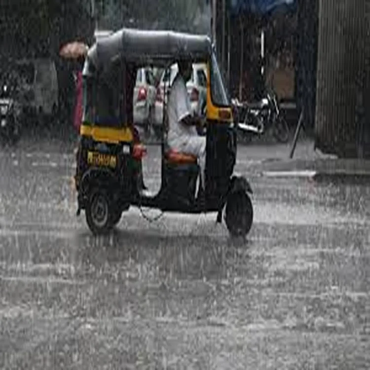 Monsoon first rainfall relief mumbai
