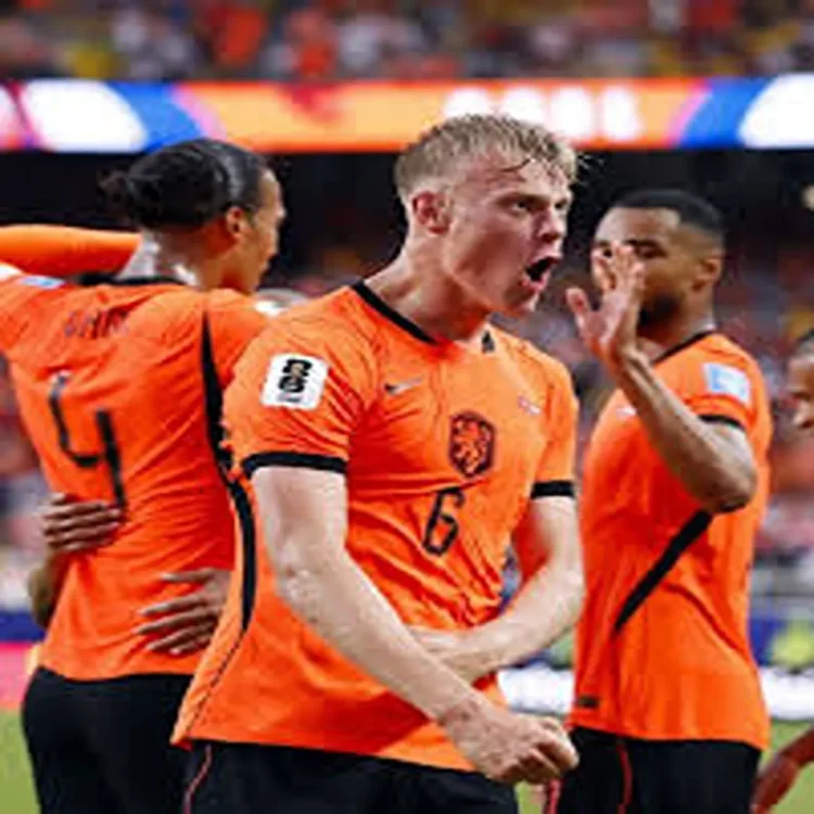 Netherlands beat tunisia 3 1