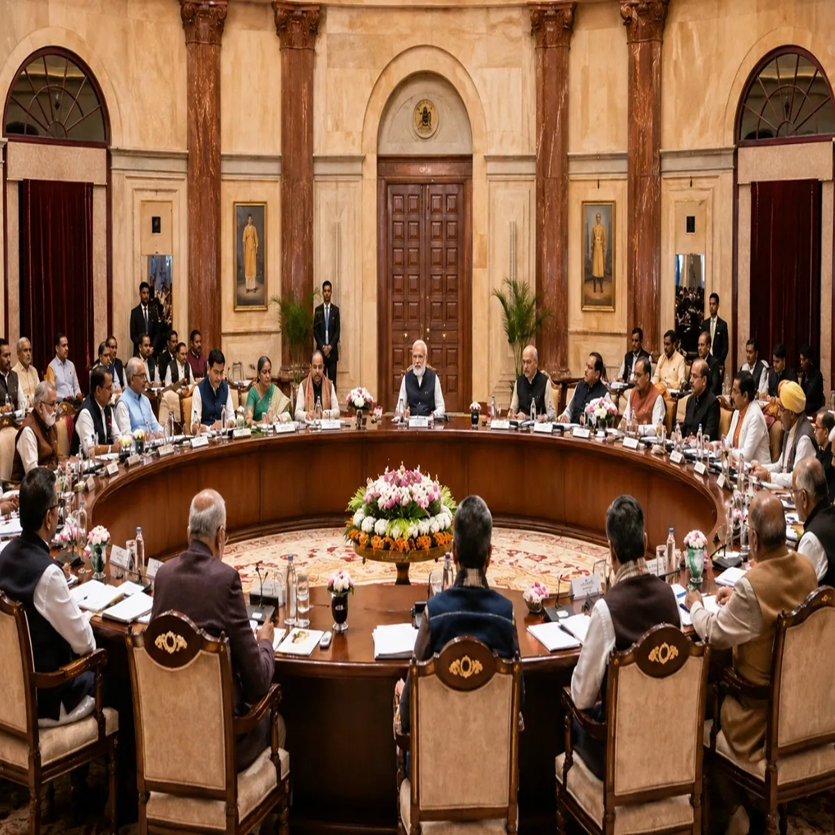 Governance niti aayog council reviews inclusive