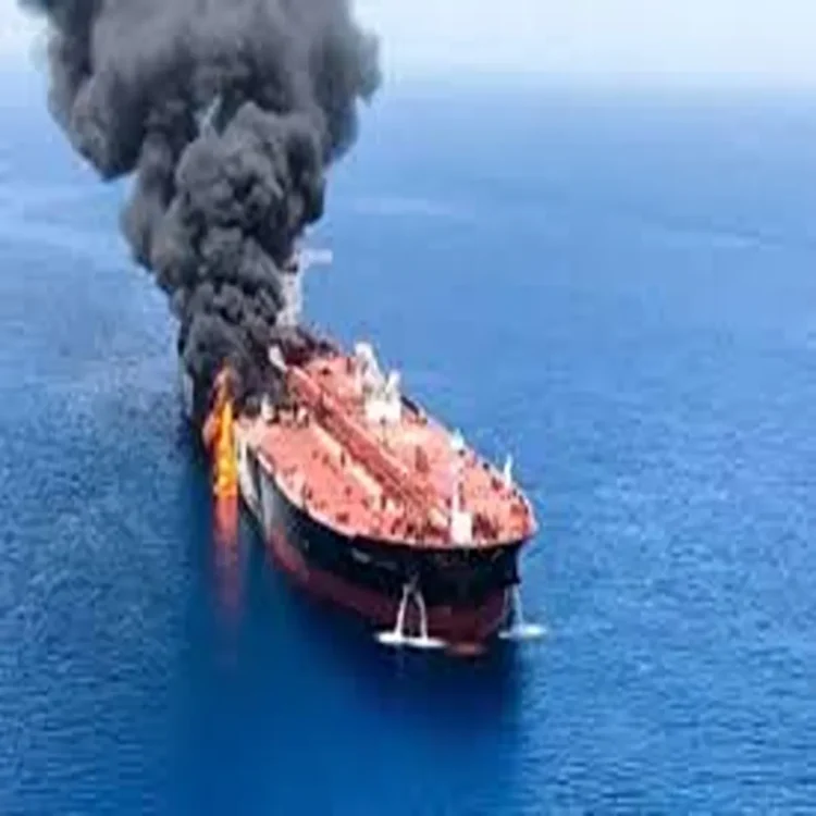 Oil market oman crude loading explosion