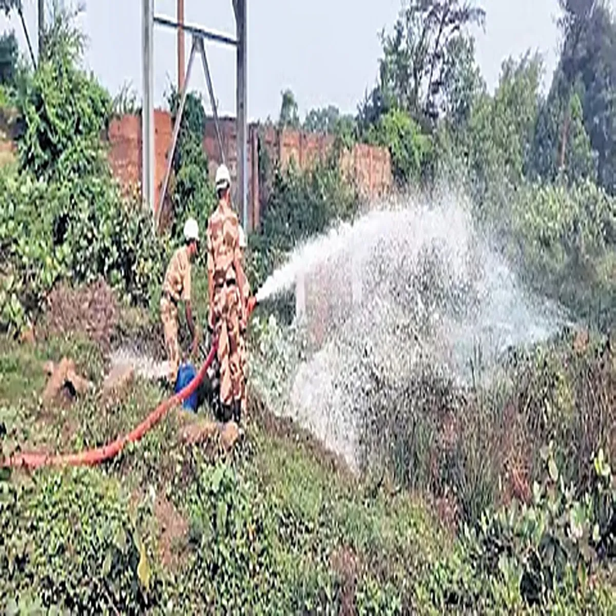 Crimeinvestigation petrol bomb incident triggers intensive