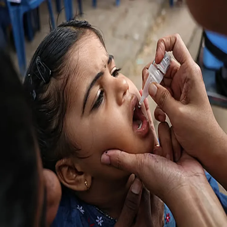 Polio campaign tamil nadu immunisation drive