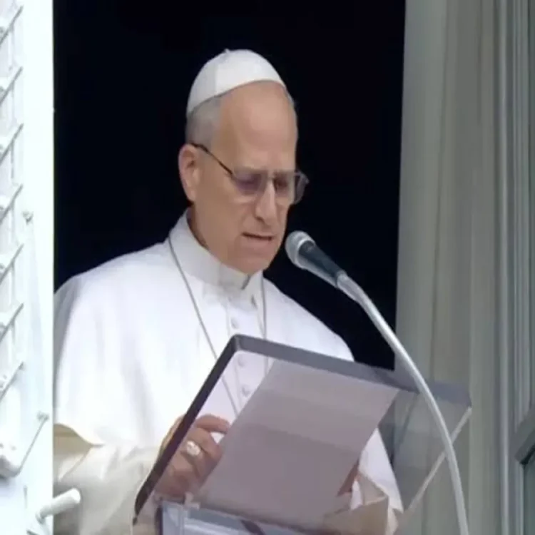 Pope leo welcomes iran peace accord