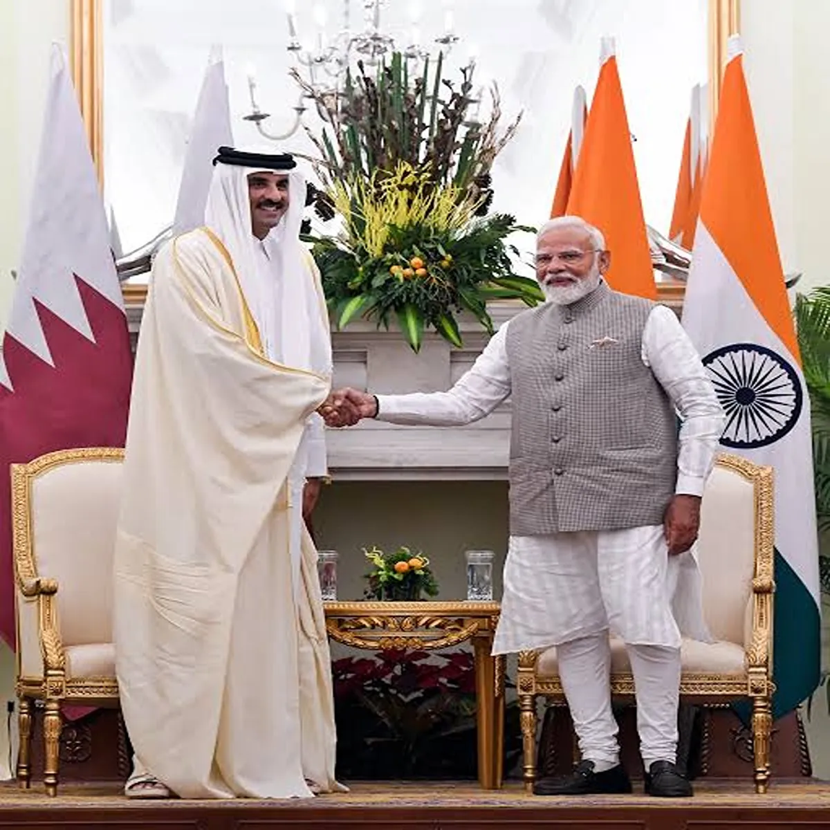 Qatar amir expresses condolences modi after