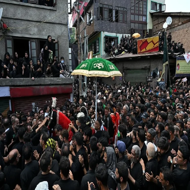 Shia procession ashoora route