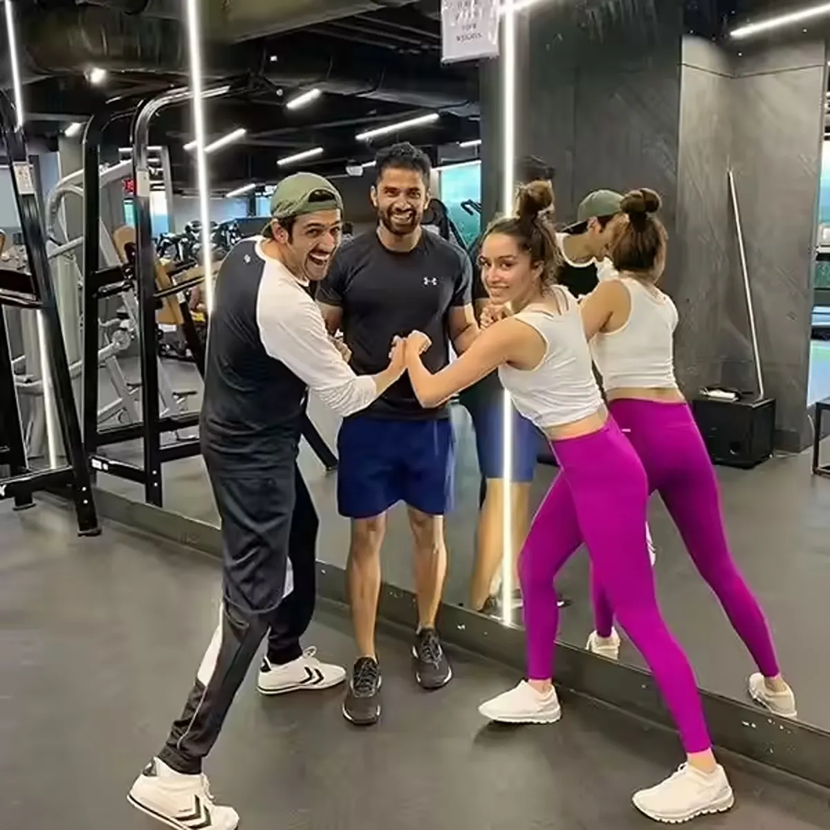 Bollywood shraddha kapoor siddhant share playful