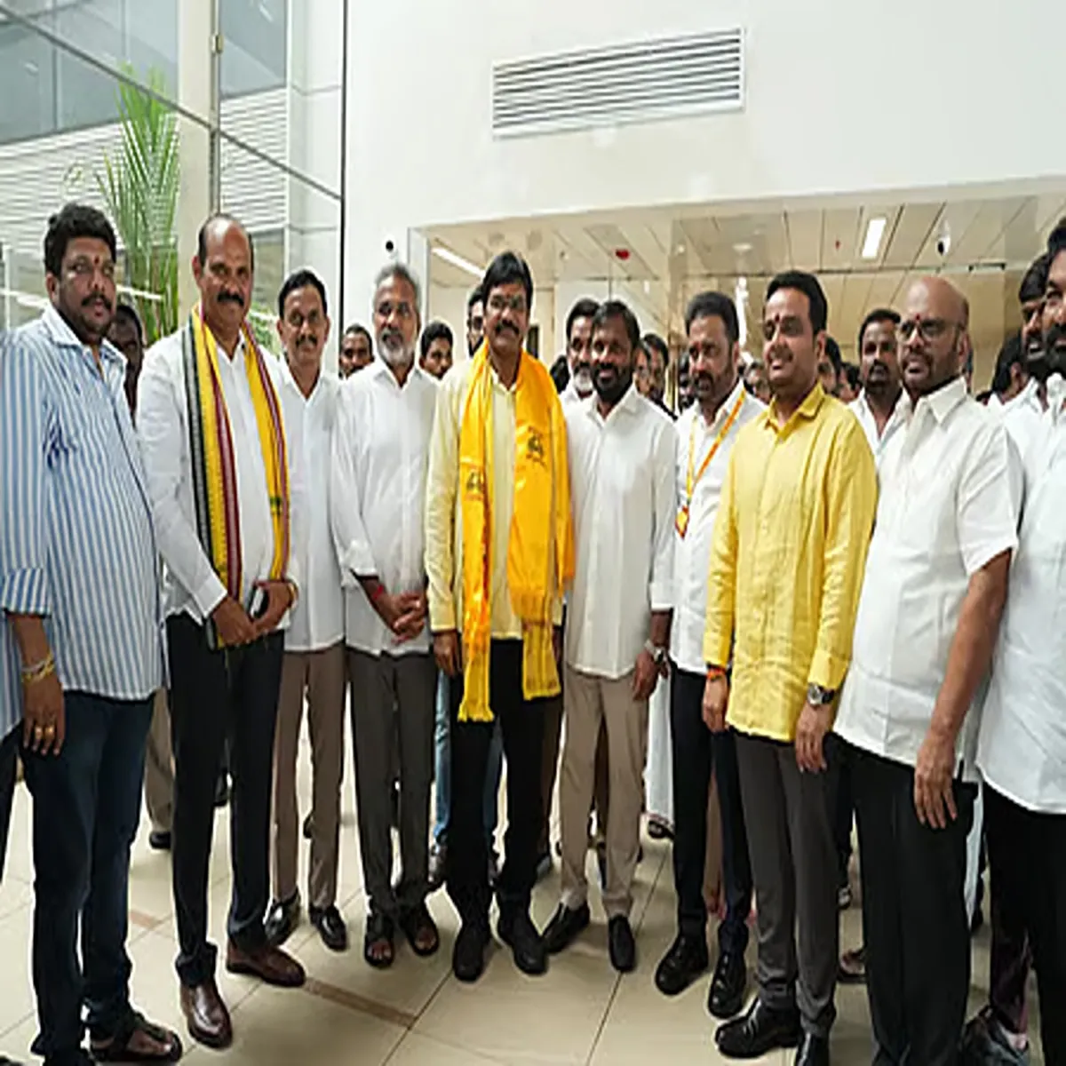 Nominations tdp candidates submit papers rajya