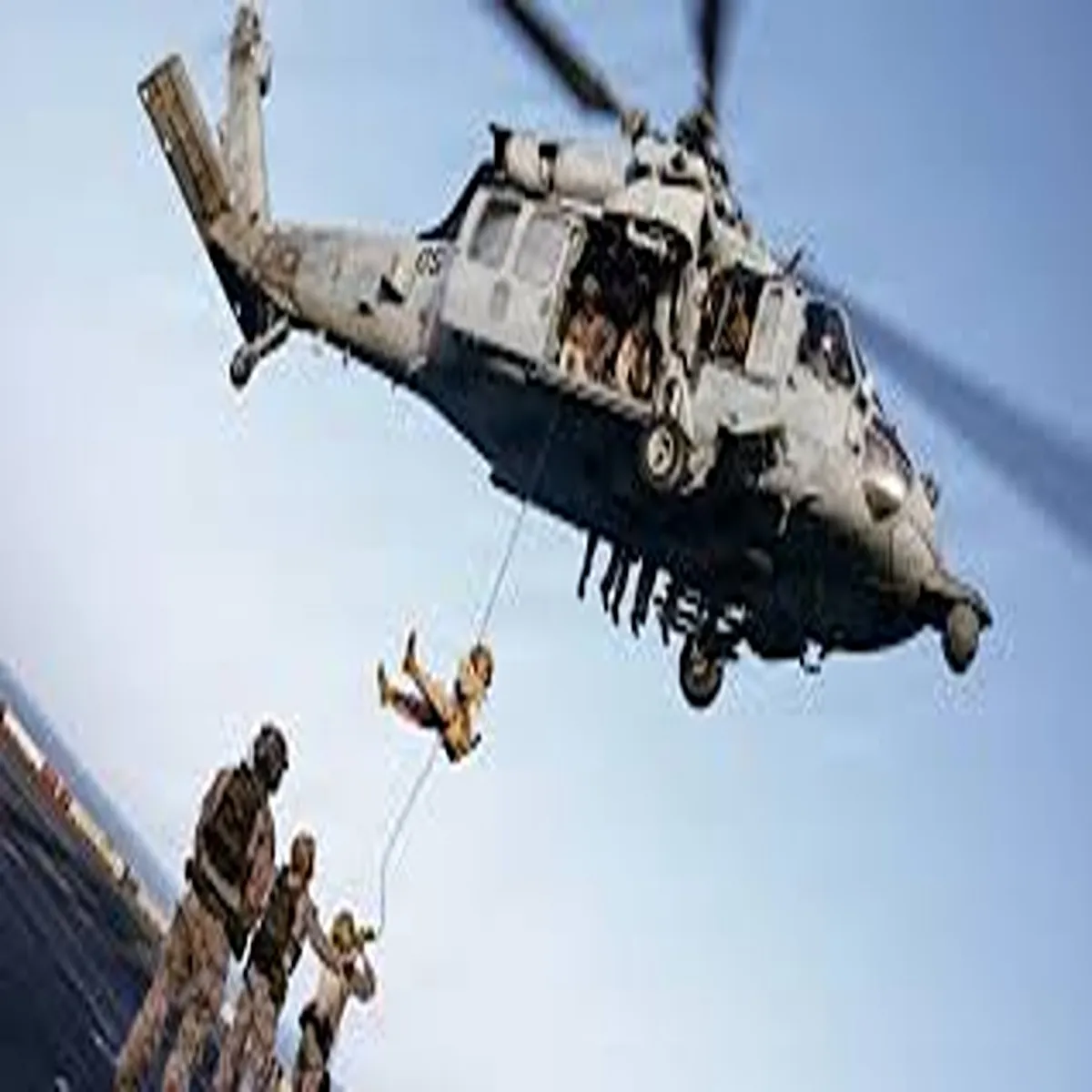 Defense army helicopter incident near hormuz