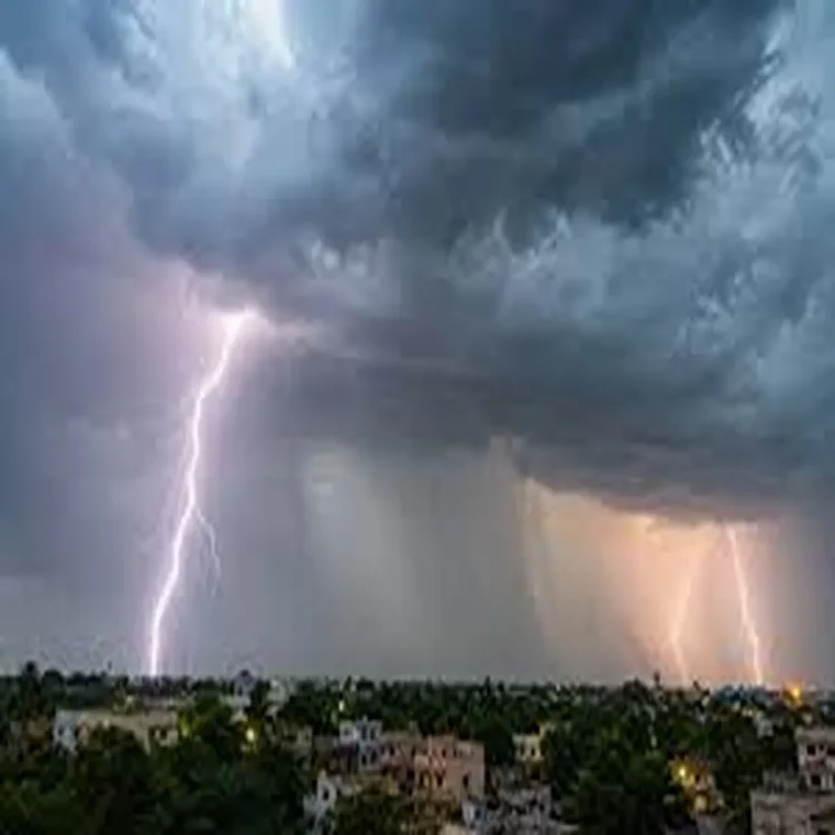 Weather alert mp storm heatwave relief