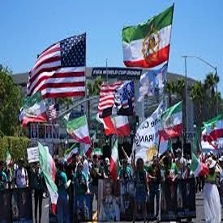 Worldcup iranian diaspora divided team