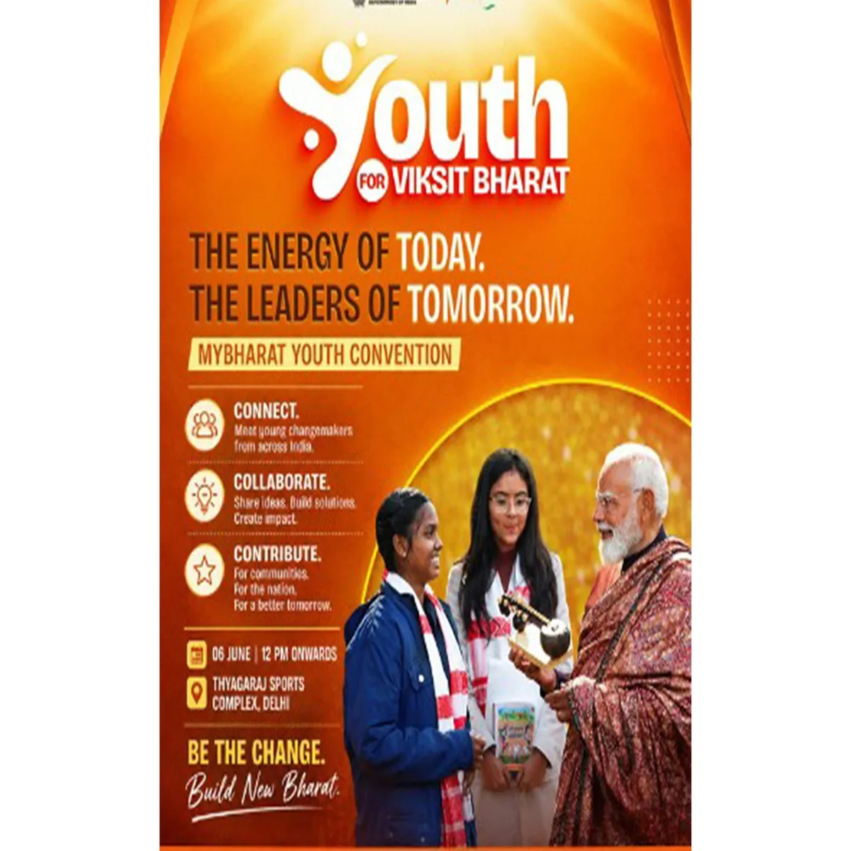 Youthconvention bharat event unite thousands national