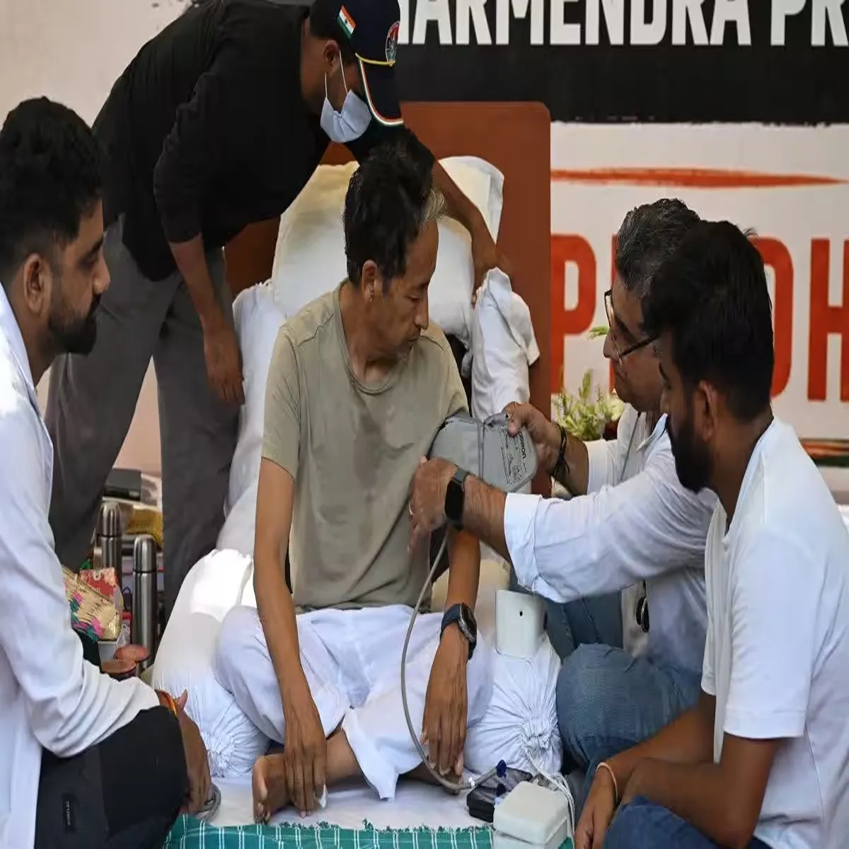 Education reform sonam links hunger strike