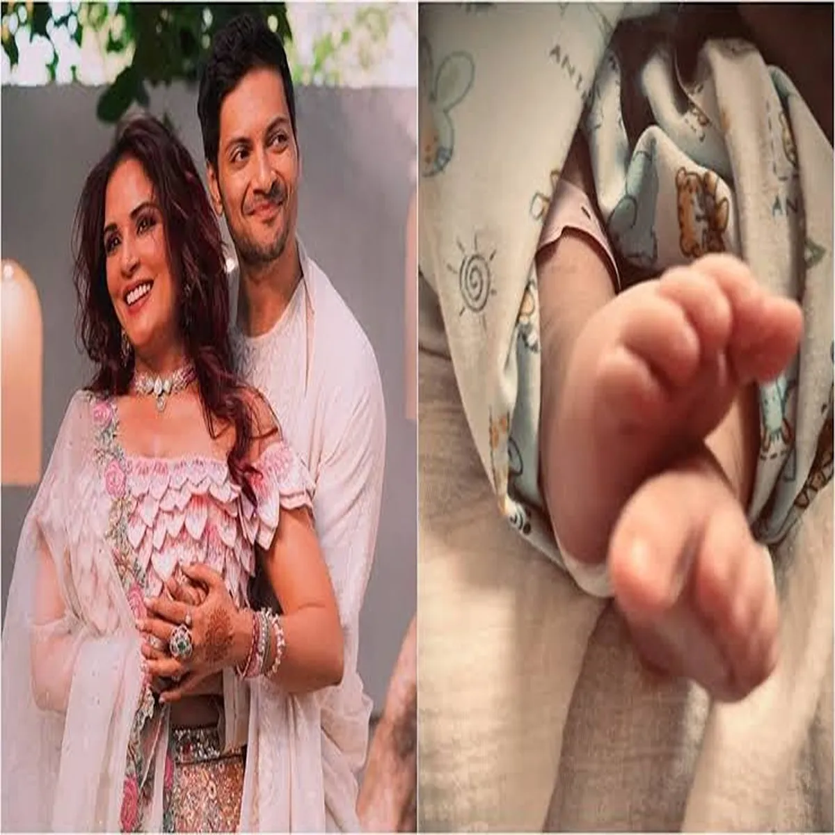 Entertainment ali fazal celebrates daughter zuneyra