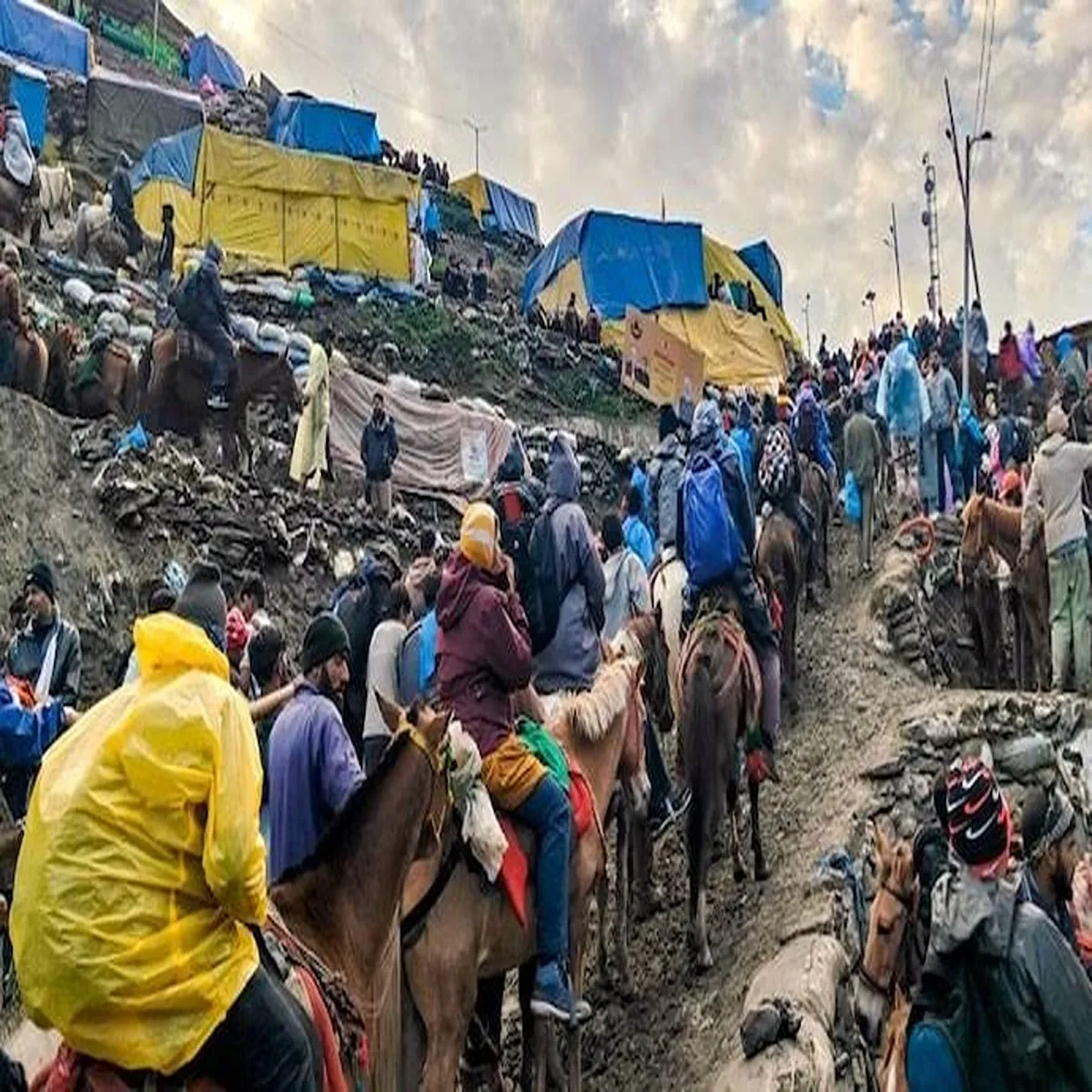 Amarnath yatra record pilgrim batch leaves