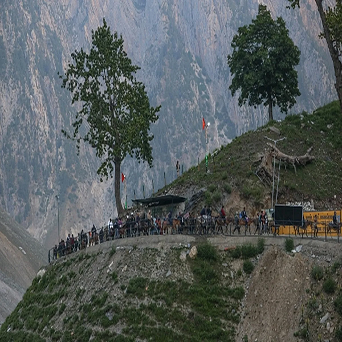 Amarnath yatra seventh pilgrim batch leaves