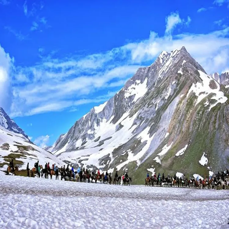Amarnath yatra srinagar pilgrims baltal security