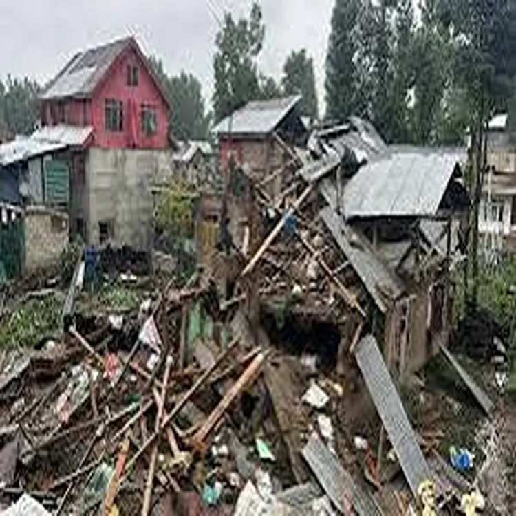 Anantnag terrorists homes demolished after attack