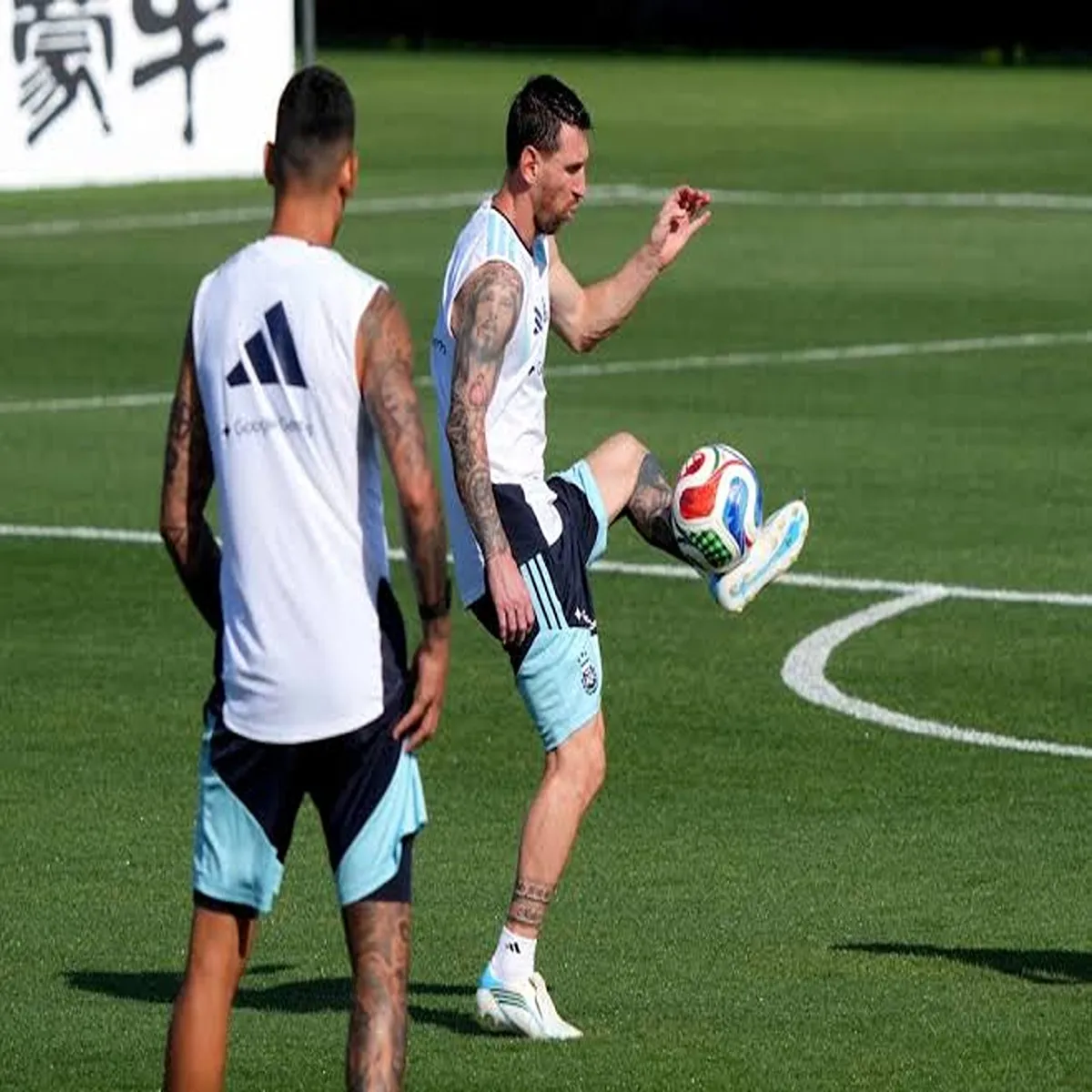 World cup lionel messi shares argentina