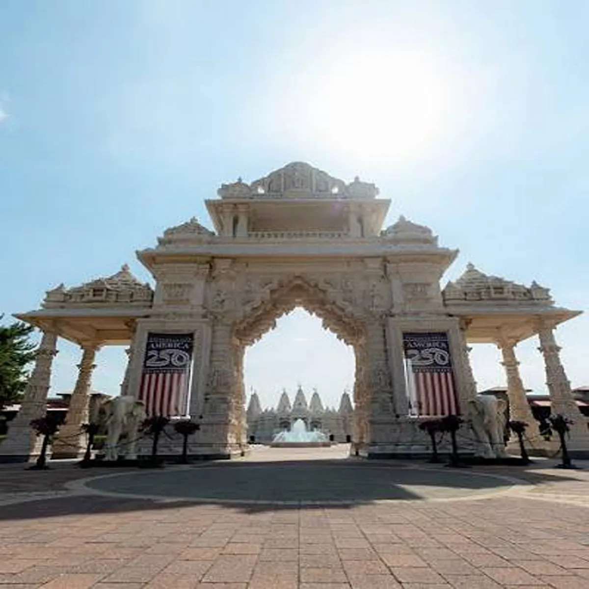 America250 baps temples across mark historic