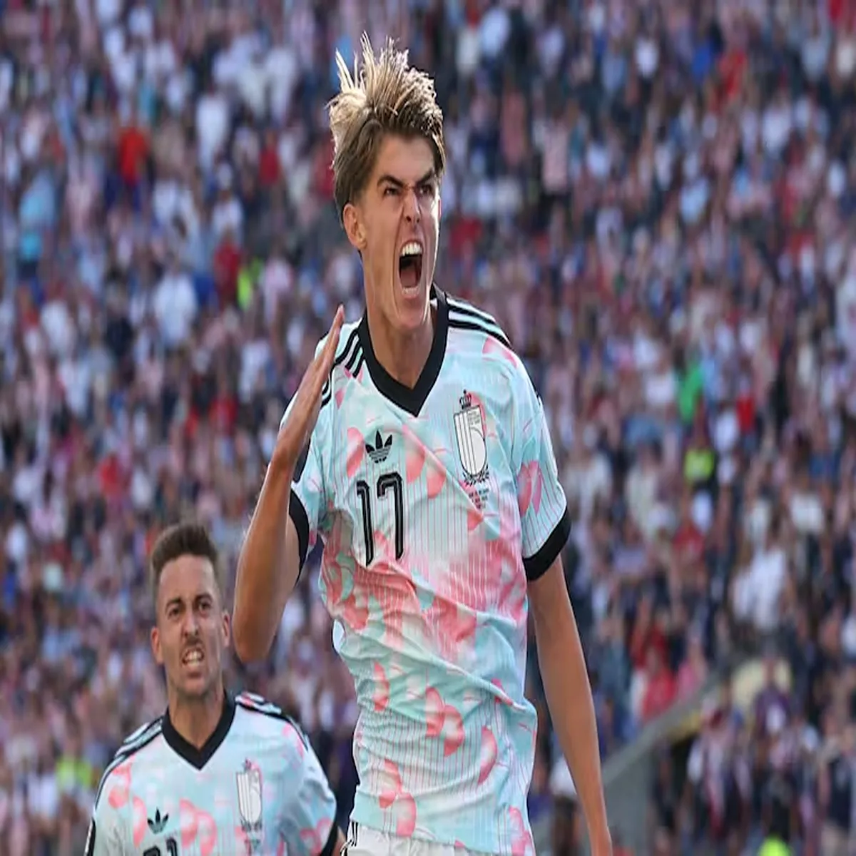 Belgium ketelaere double sends red devils
