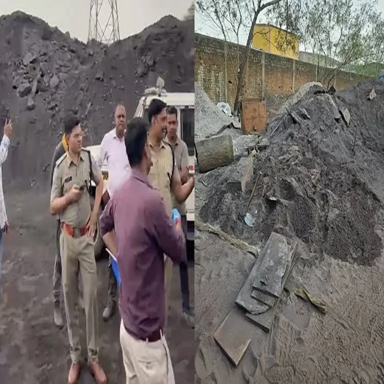 Bhilai steel plant scrap theft probe durg