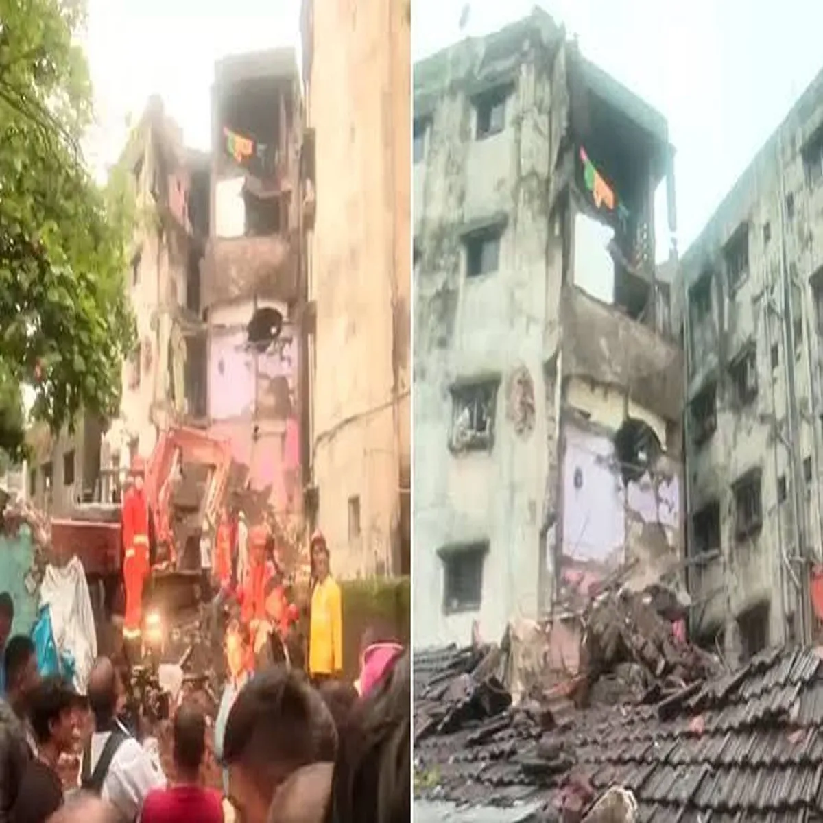 Buildingcollapse bhiwandi building collapse claims three