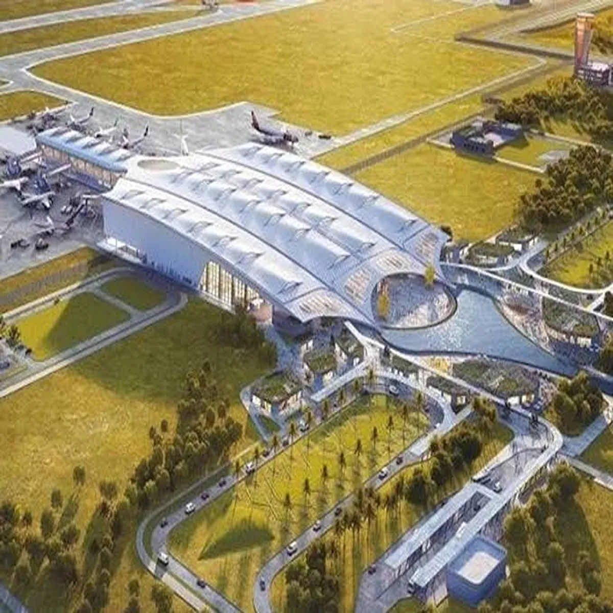 Airport transition bhogapuram shift raises employment