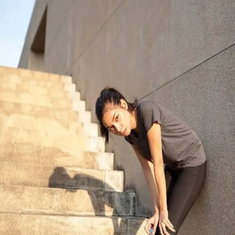 Breathlessness stairs health alert