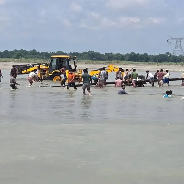 Central team assesses assam flood damage