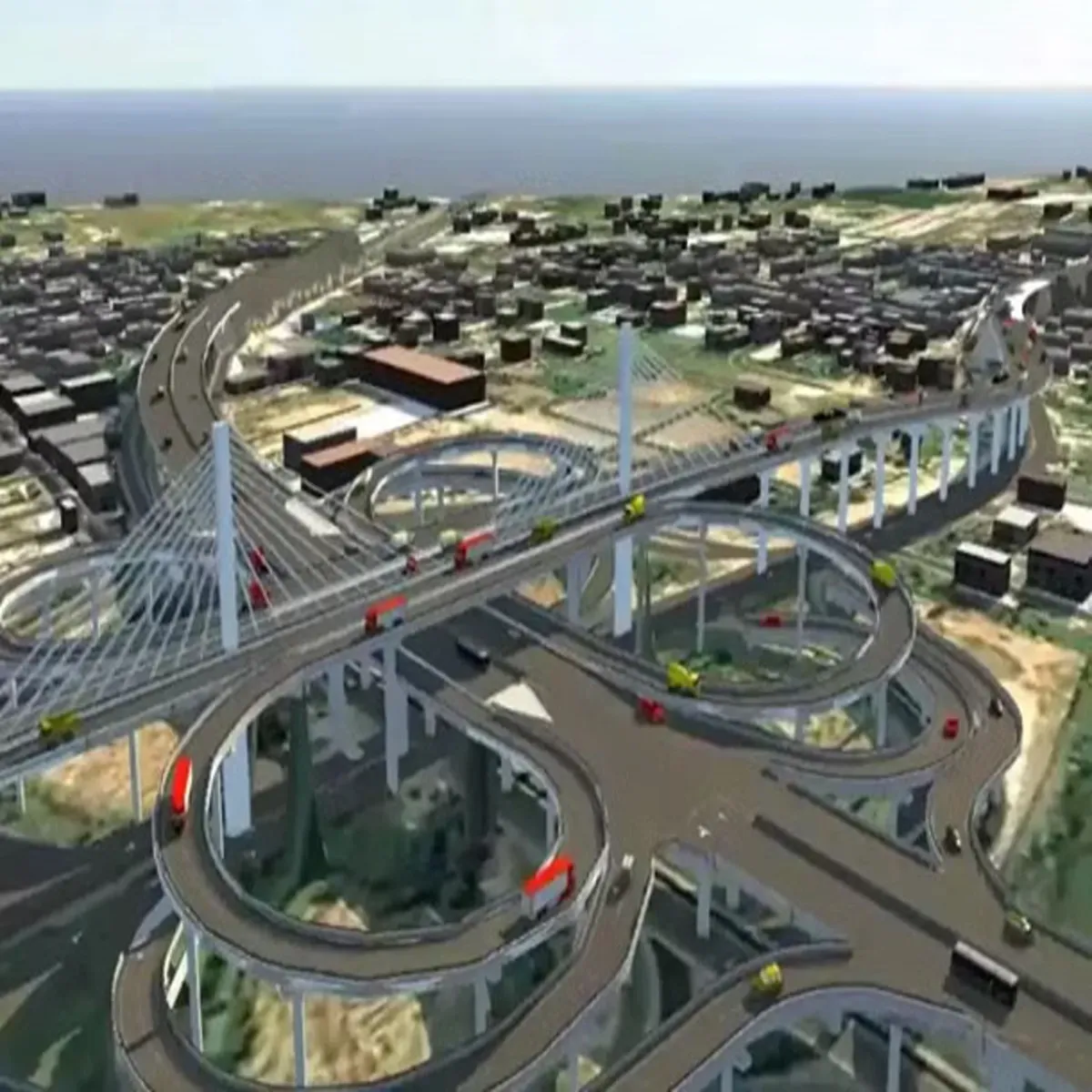 Infrastructure chennai port elevated corridor advances