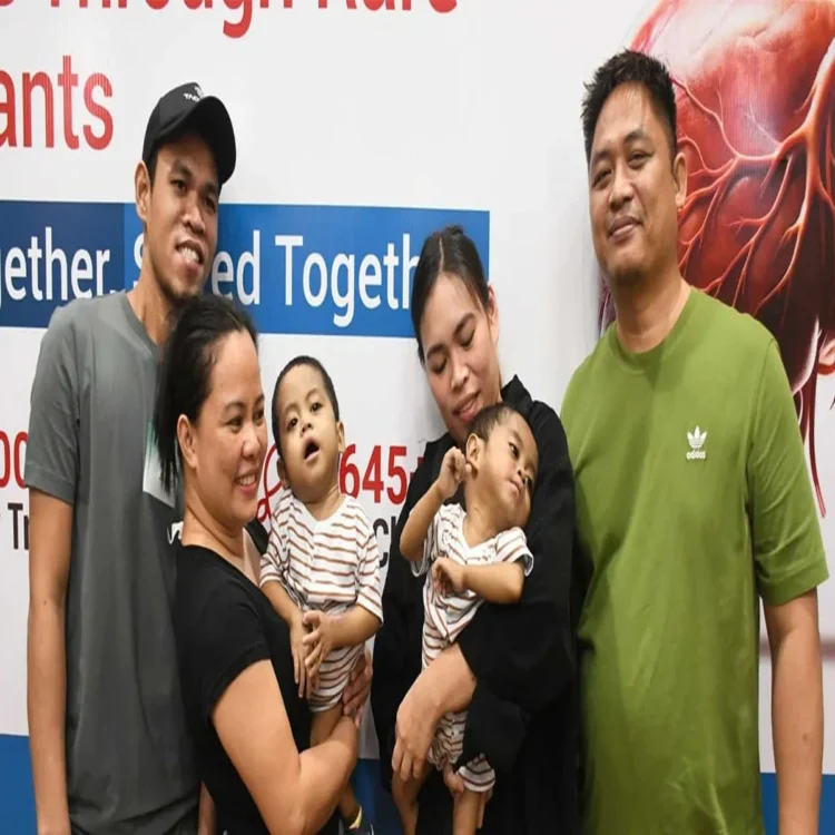 Delhi hospital twin liver transplants