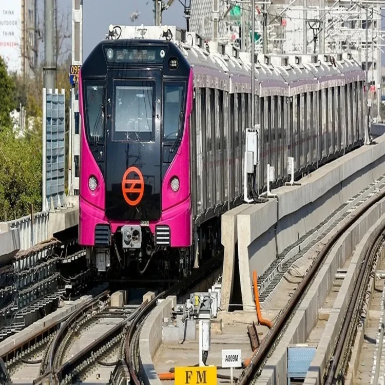 Delhi metro magenta line extension work begins