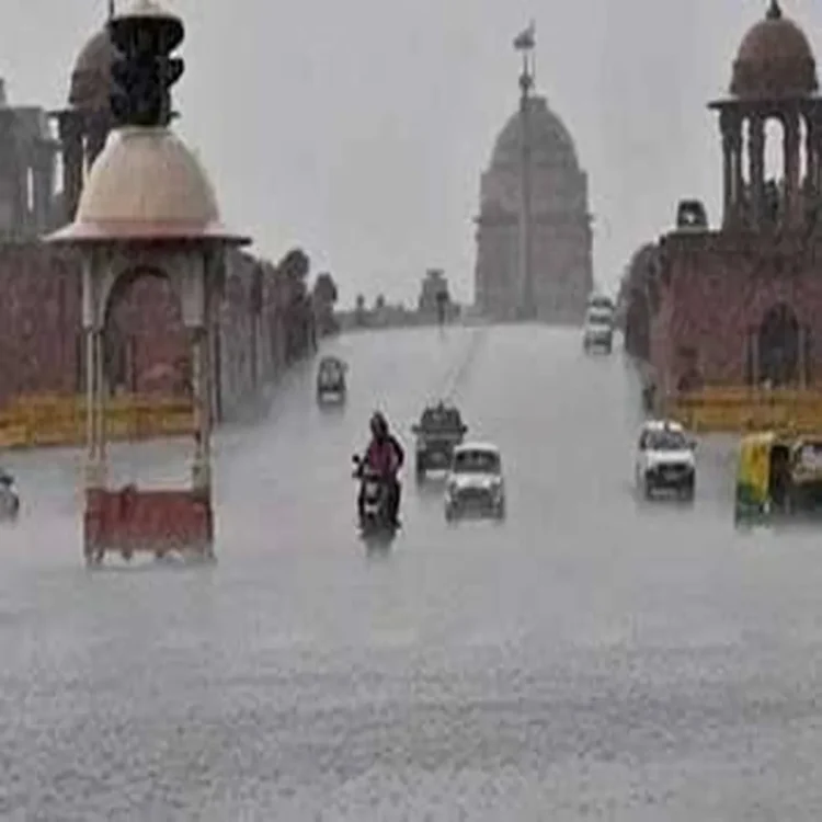 Delhi monsoon rainfall delayed arrival