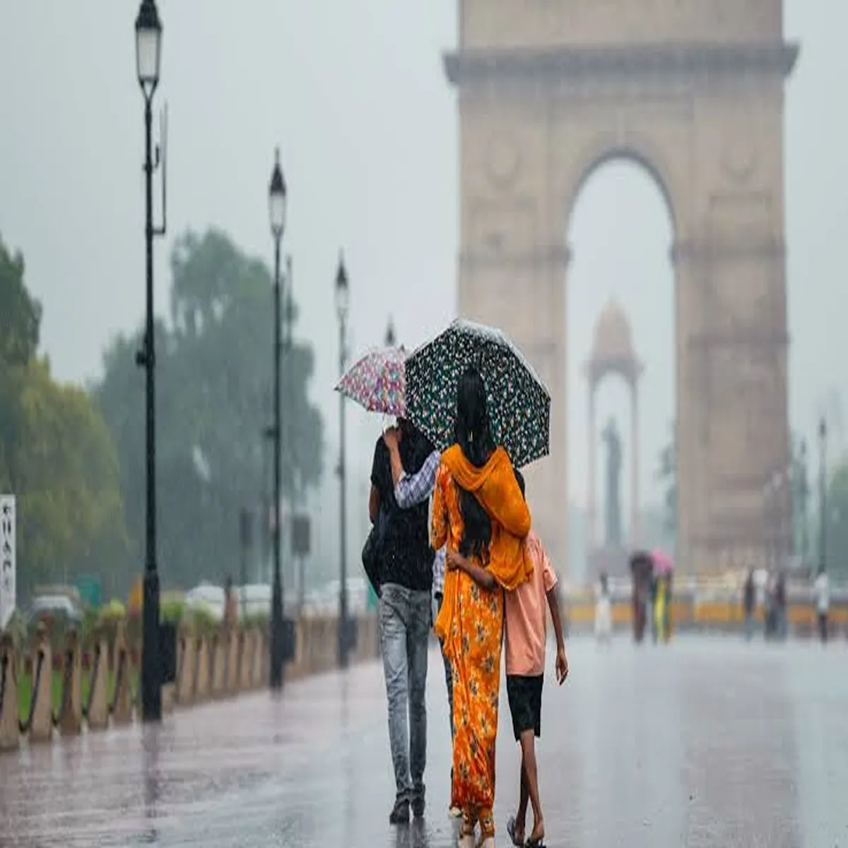 Weather delhi records most polluted july